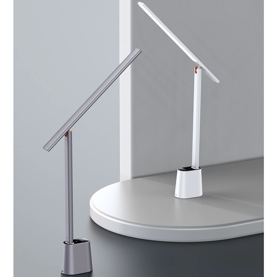 Đèn Bàn Baseus Bảo Vệ Mắt Đèn Gấp Gọn Thông Minh Thích Ứng Độ Sáng Cho Đọc Sách Và Làm Việc tiện lợi