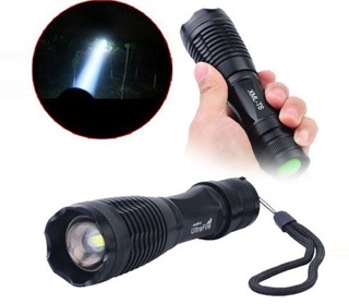 Đèn pin siêu sáng XML T6. E6 có zoom