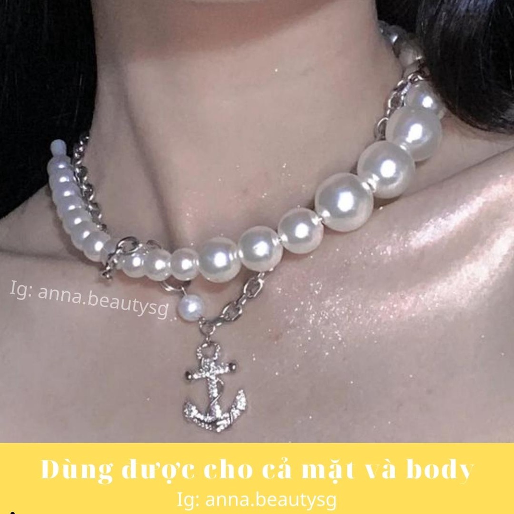 Phấn phủ kiềm dầu dạng bột phấn phủ có kim tuyến Maycheer
