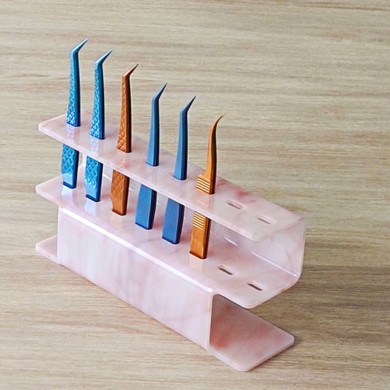 Giá Đỡ Nhíp Gắn Lông Mi Giả Bằng Acrylic Tiện Dụng