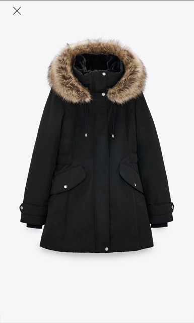 Áo khoác parka Zarrr dư sịn new