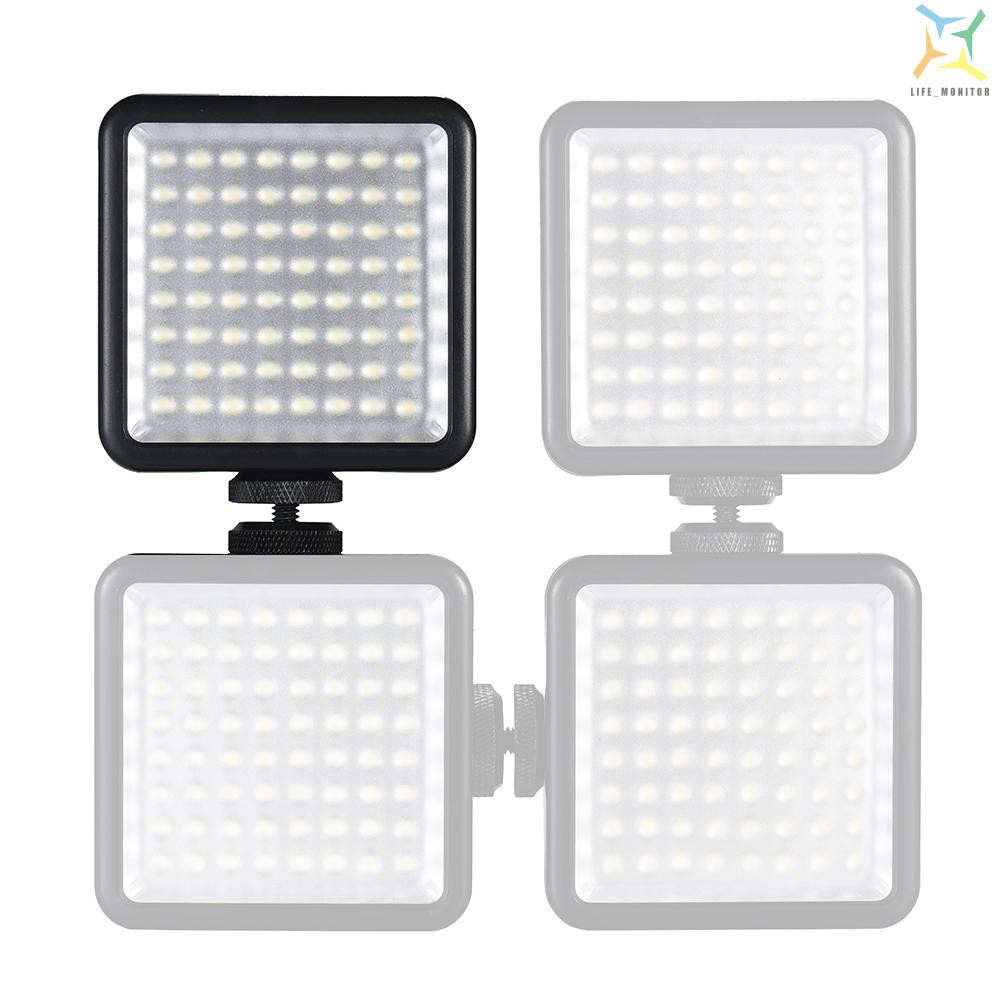 Đèn Led 64 Bóng Mini Có Thể Điều Chỉnh Cho Máy Ảnh Canon Nikon Sony A7 Panasonic Olympus Neewer Godox