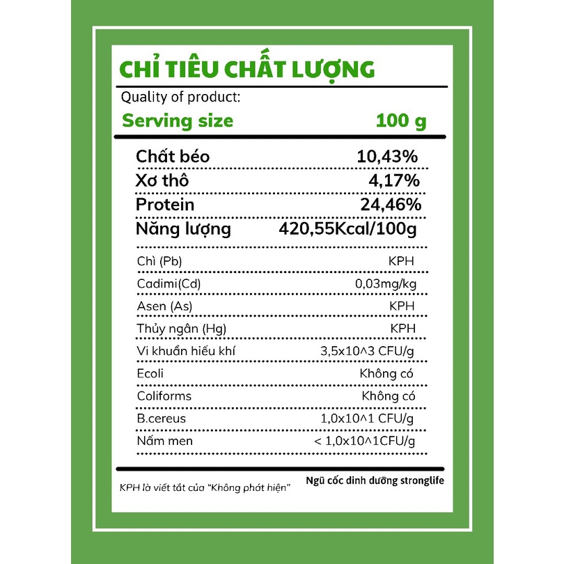 Ngũ Cốc Stronglife Lolifood, Cung cấp 14 Loại Hạt bổ sung dinh dưỡng đầy đủ - 650g