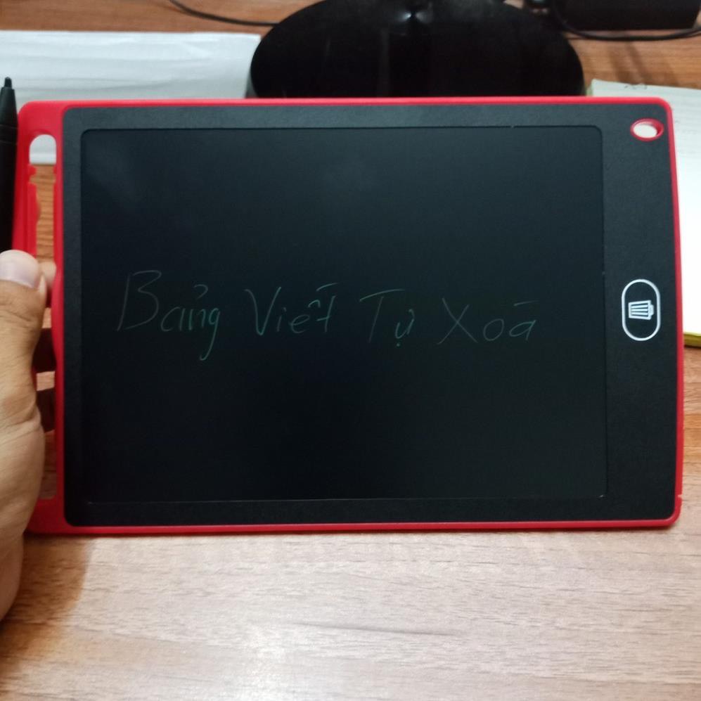 Bảng viết tự xoá LCD cho bé,Bảng Điện Tử Thông Minh Tự Xóa Màn LCD 8.5 inch