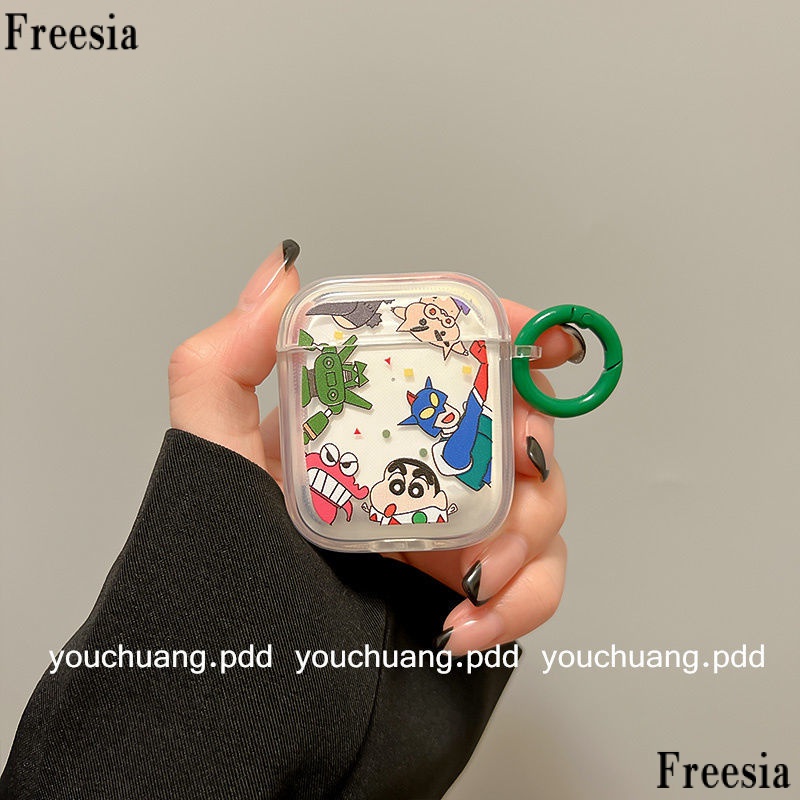 Vỏ Bảo Vệ Hộp Sạc Tai Nghe Bluetooth airpods Pro / 2 / 2 Chống Sốc Hình Cậu Bé Bút Chì / Cậu Bé Bút Chì K0L0