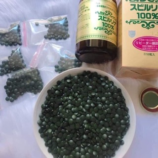 Tảo xoắn nhật spirulina 50k/100v