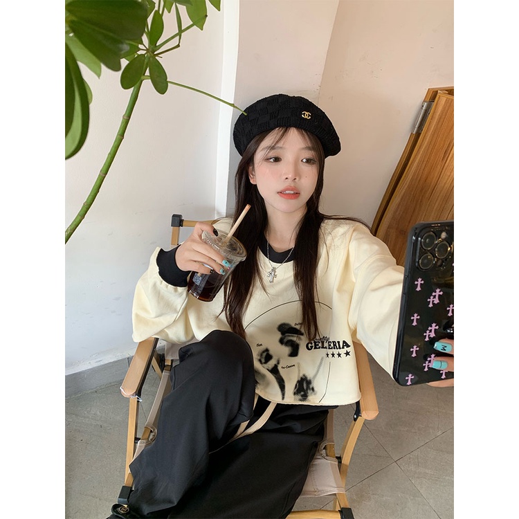 Áo sweater Mỏng Tay Dài Thời Trang Mùa Thu 2022 Mới Cho Nữ