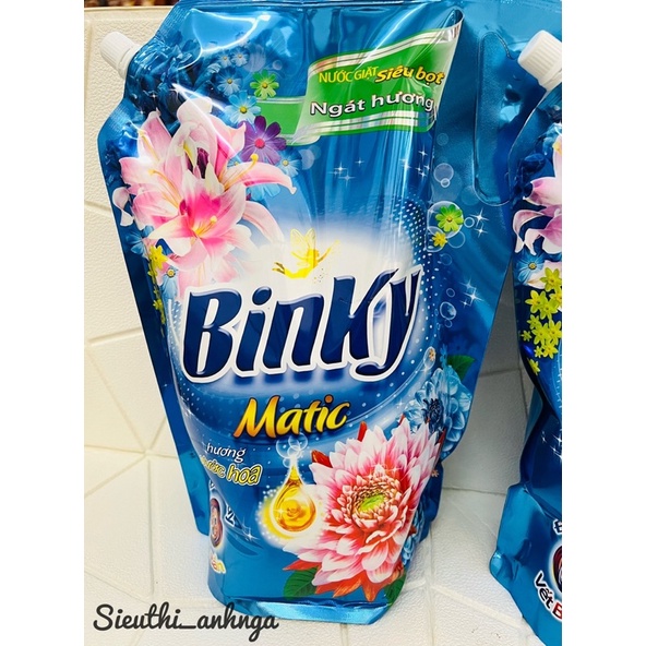 Nước Giặt Binky Hương Hoa 3,1Kg