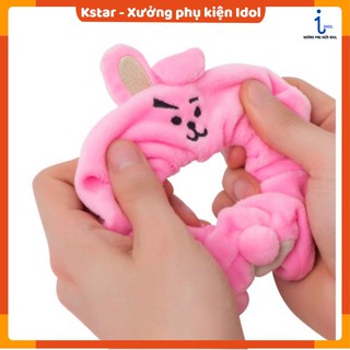 [Hàng sẵn] Cột tóc Scrunchies nhân vật Bangtan Official K5