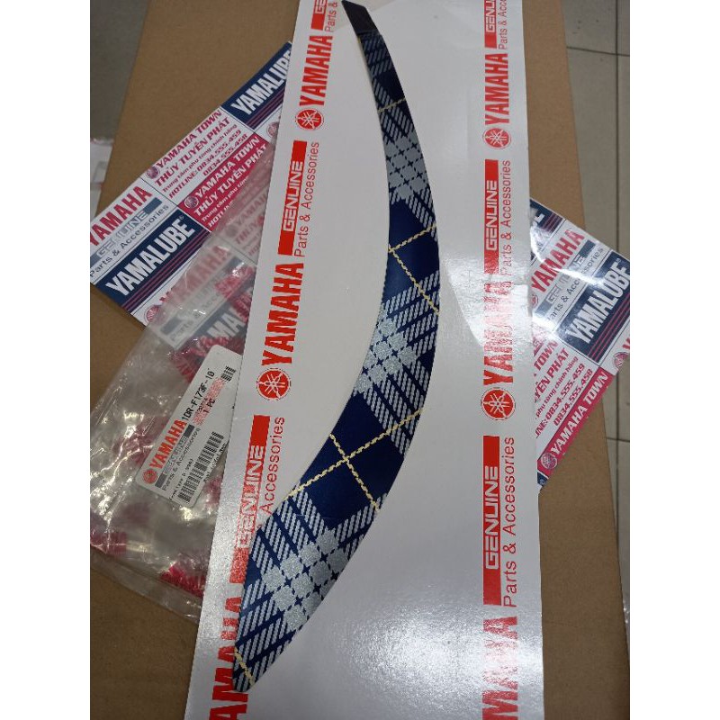 Tem ốp sườn xe Nozza chính hãng yamaha