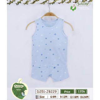 JB229 Bộ quần áo ba lỗ Judoby (9-24M)