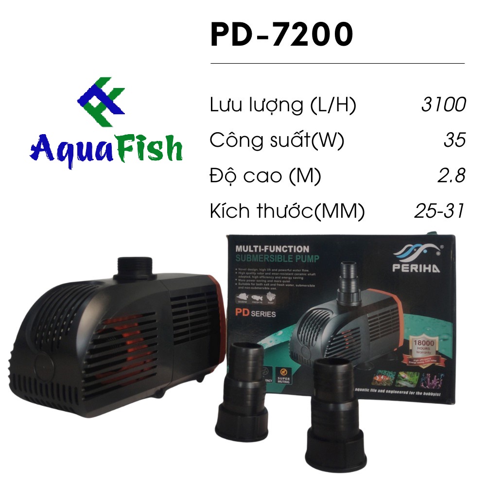 Máy bơm Periha PD 4200, 5200, 6200, 7200 thế hệ mới chuyên