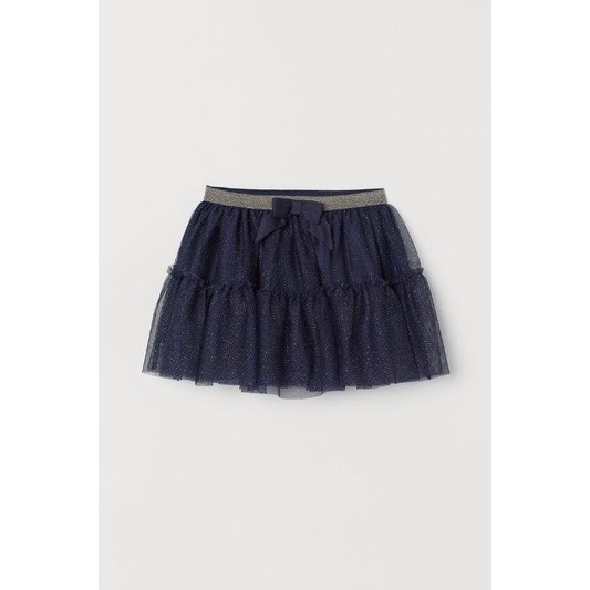 Chân váy voan nơ HM dư xịn