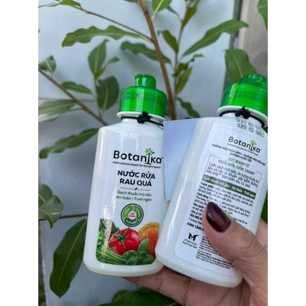 BOTANIKA NƯỚC RỬA RAU QUẢ 80ML..