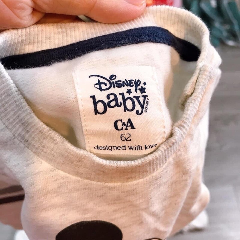 Bộ nỉ CA mickey hãng Disney dư xịn cho bé