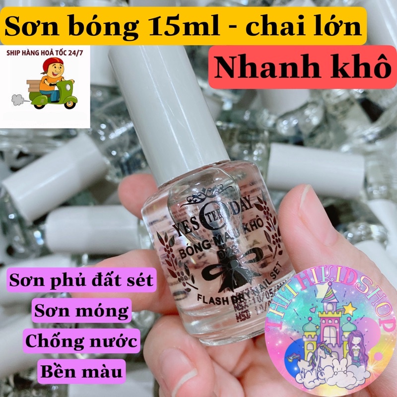 Sơn bóng nhanh khô phủ bóng chống thấm /