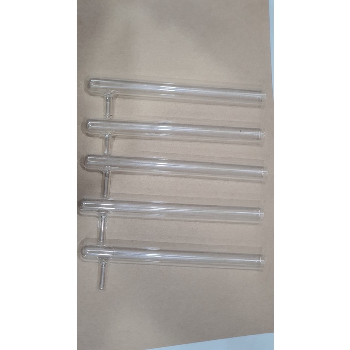 Ống nghiệm thủy tinh có nhánh ở đáy 16*160mm