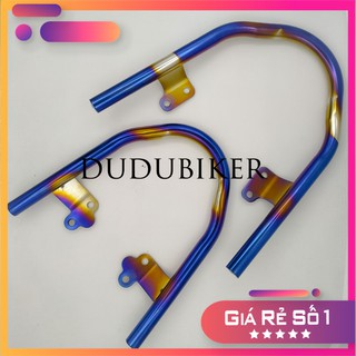 Tay xách wave titan 7 màu 14 li gắn wave alpha 2006 - 2020 wave 110, wave 50cc, RSX 2014-2020 điện phân 7 màu, sáng bóng