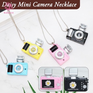 vòng cổ Mặt Hình Máy Ảnh Mini In Hoa Độc Đáo Cá Tính