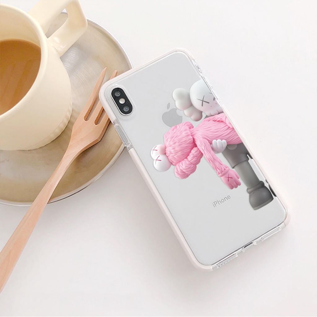 Ốp lưng iphone Kaws Xỉu PM trong siêu chống sốc 6/6plus/6s/6splus/7/7plus/8/8plus/x/xr/xs/11/12/13/pro/max/plus/promax