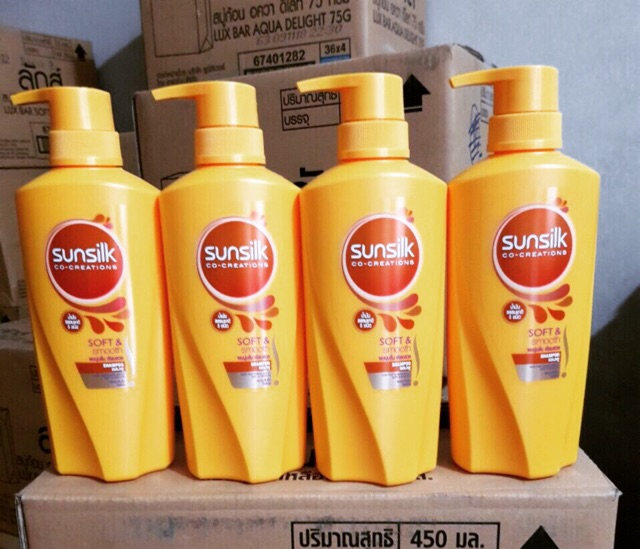 Dầu gội/xả Sunsilk Soft &amp; Smooth 450ml Thái lan