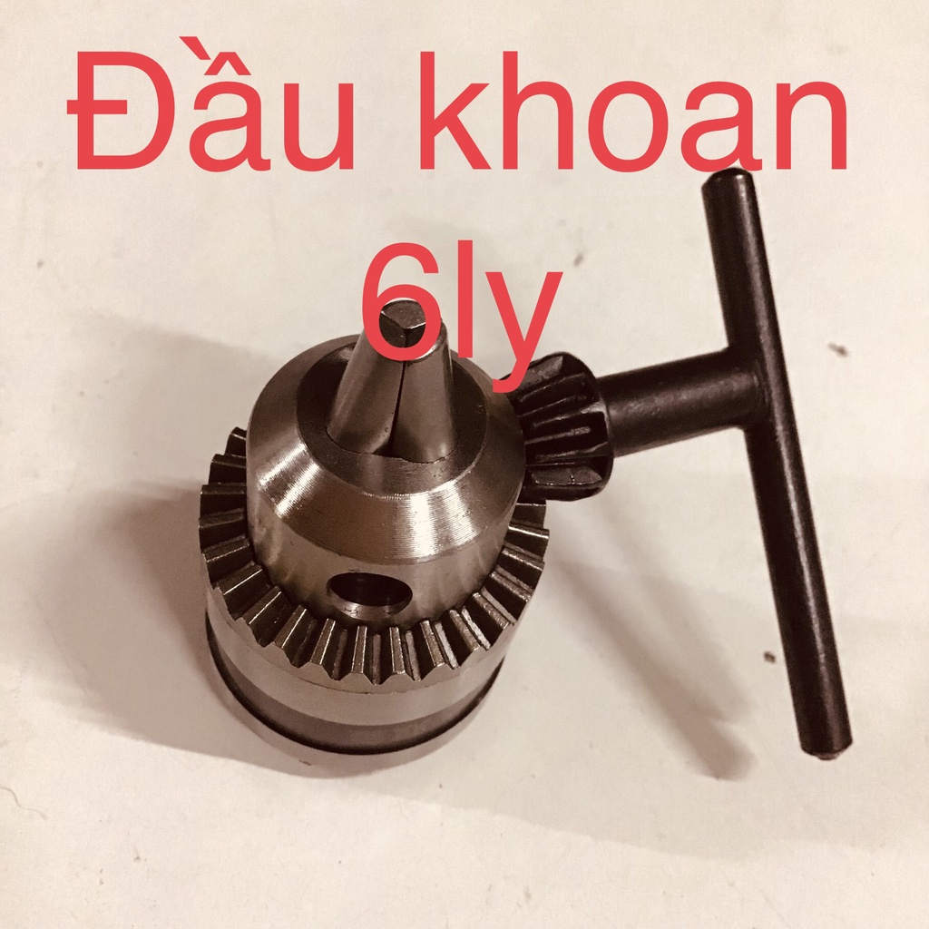 Đầu khoan sắt 6mm - máy bắn vít 6mm răng vặn 10mm