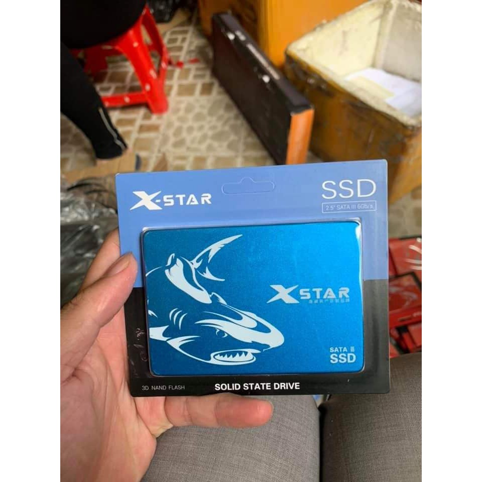 Ổ cứng SSD 240GB XSTAR SATA3 Drive 2.5'' Sequential Read 550MB/s - Red