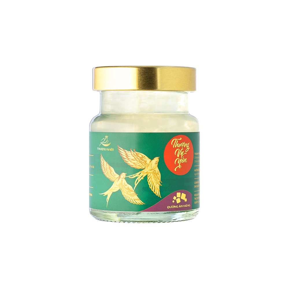 Tổ Yến Chưng Sẵn Đường Ăn Kiêng CiCi Thượng Đỉnh Yến hũ 70ml nguyên chất Yến Sào Khánh Hòa cho người giảm cân,tiểu đường