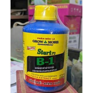 Phân bón lá B-1 Start của Mỹ, Grow More 235ml. Kích Rễ - Đâm Chồi