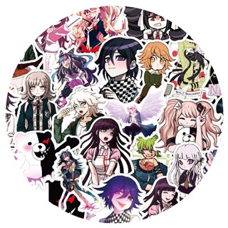 Sticker / Hình dán anime Danganronpa (Combo 60 sticker hình khác nhau)