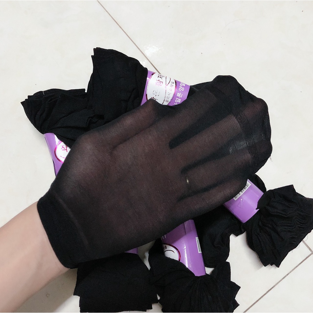 Tất Da Chân, Tất Da Cổ Ngắn Màu ĐEN Mềm Mại, Chất Liệu Cotton Thông Thoáng
