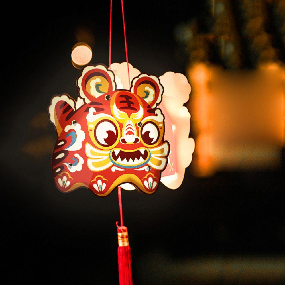 HARRIETT Lồng Đèn Thủ Công Hình Hoa Anh Đào Dễ Thương Kích Thước Trung Hoa Có Đèn LED Trang Trí Nhà Cửa / Lễ Hội