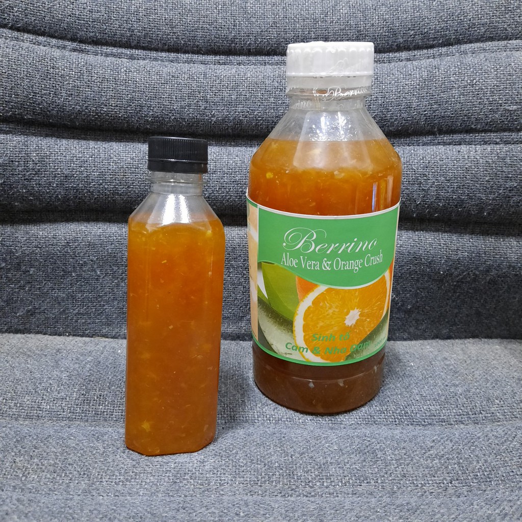 300ml Sinh Tố Berrino dâu / cam / nho đen / vải / xoài dứa / việt quất / phúc bồn tử / chanh / chanh dây / đào