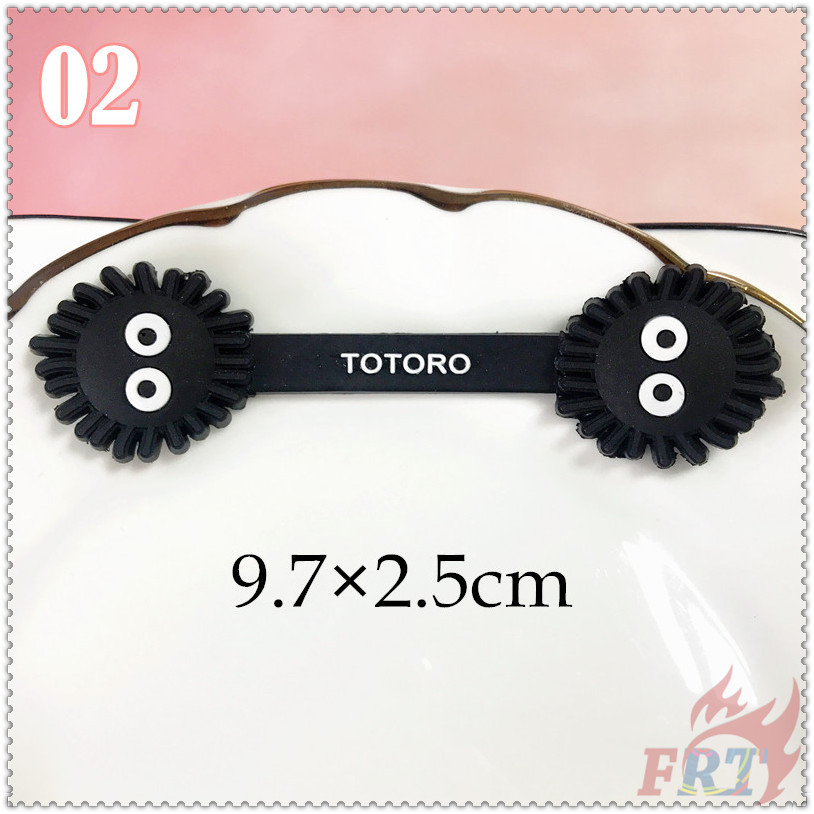 ◐ Dụng Cụ Quấn Dây Cáp Hình Hoạt Hình Miyazaki Hayao ◑ 1 Kẹp Giữ Dây Cáp Hình Nhân Vật Hoạt Hình Totoro