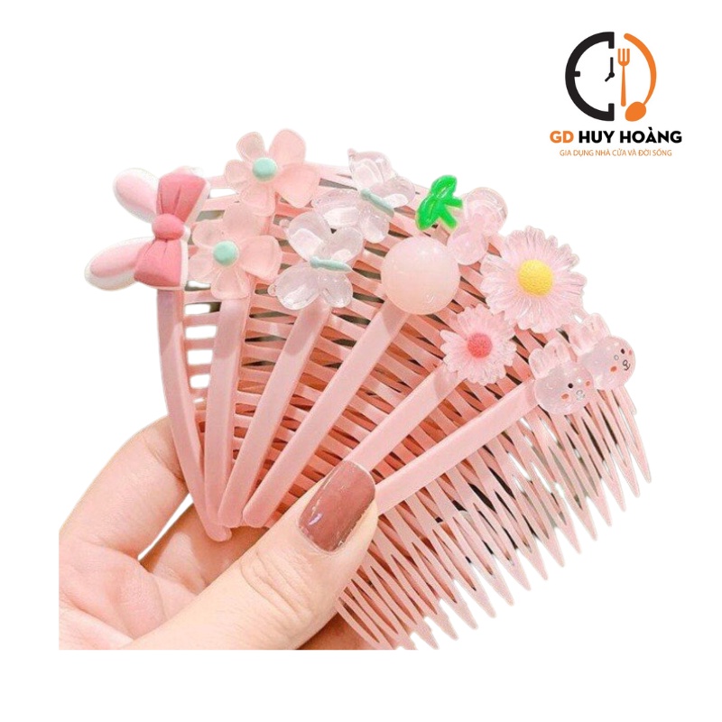 Bờm Xược Tóc Cho Bé Gái Cute Dễ Thương Hàn Quốc