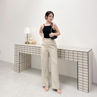 ÁO YẾM THUN GÂN BASIC ZAREEN THU132 ĐEN