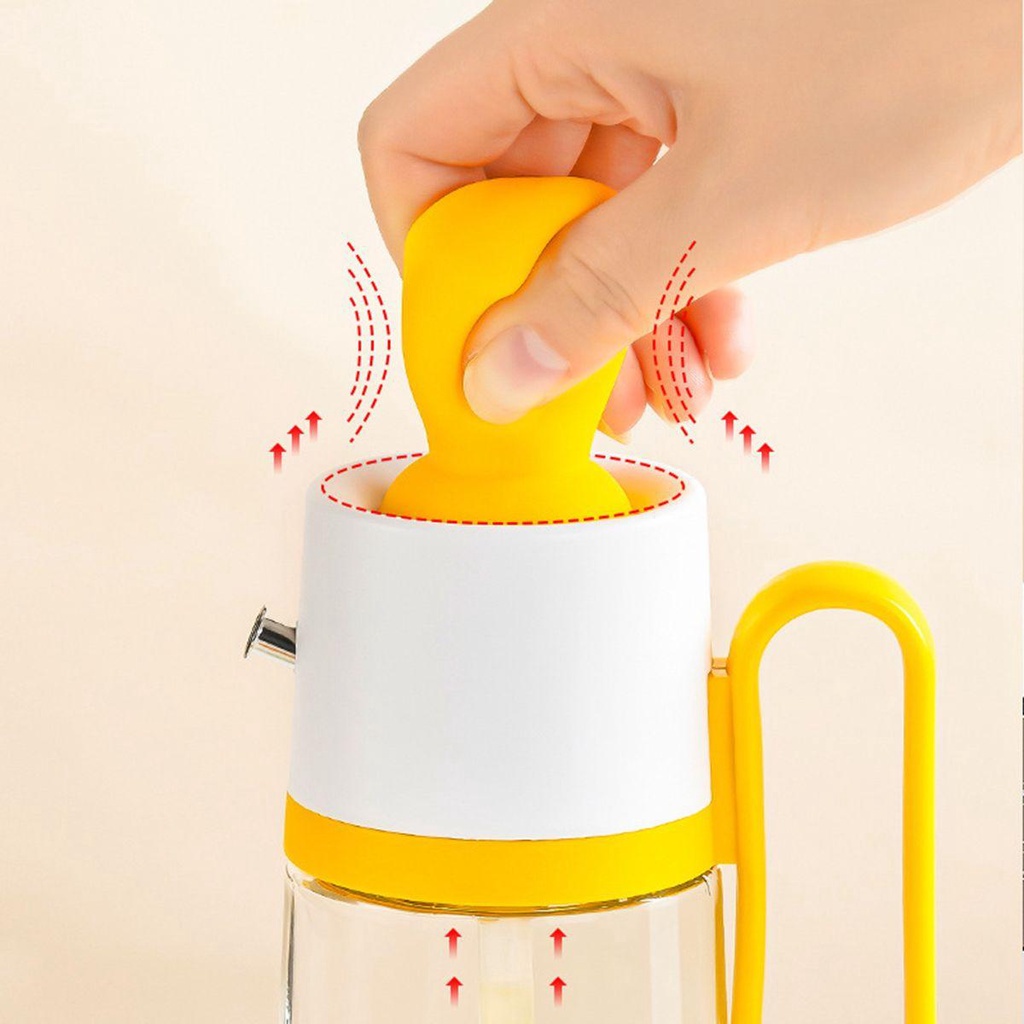 Bình Đựng Dầu Ăn Bằng Thủy Tinh Có Vòi Rót Tiện Dụng Cho Nhà Bếp