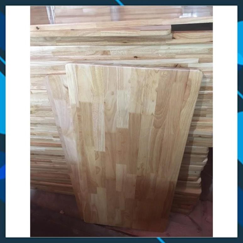 [Mã LIFEBKA5 giảm 10% tối đa 1 Triệu đơn 500k] Mặt bàn gỗ cao su 60x100 cm, vuông 60cm, 60x120cm