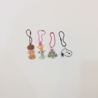Keyring móc khoá trang trí sổ tay style Hàn