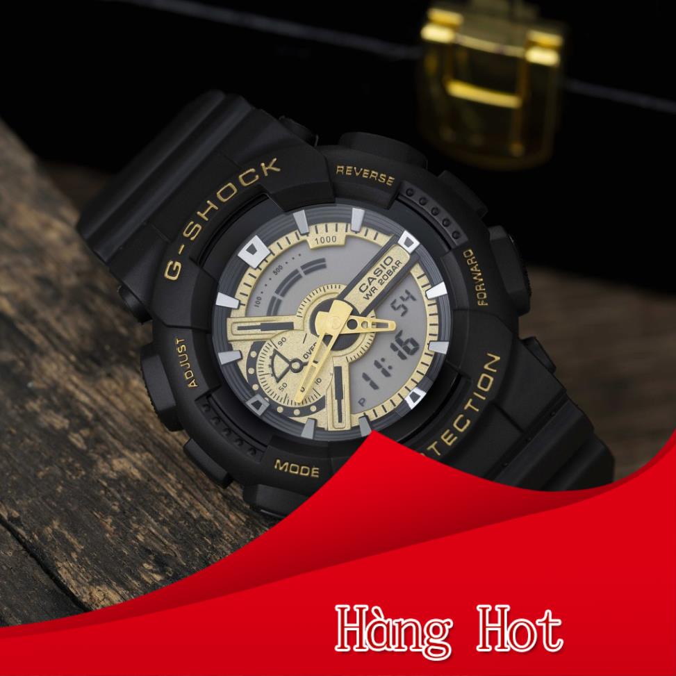 Đồng hồ nam G-Shock máy pin dây cao su mặt chống xước cao cấp có bảo hành DH152 shop108