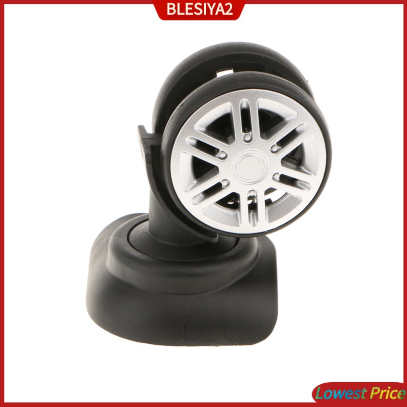 4 x Replacement Luggage Suitcase Wheels Swivel Universal Wheel YJ-002 Black