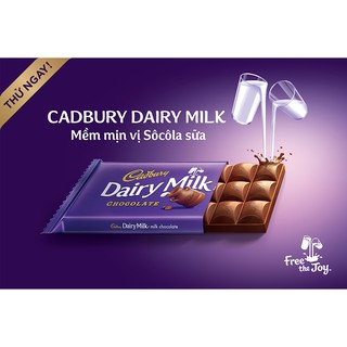 socola sữa Cadbury Dairy Milk 165g