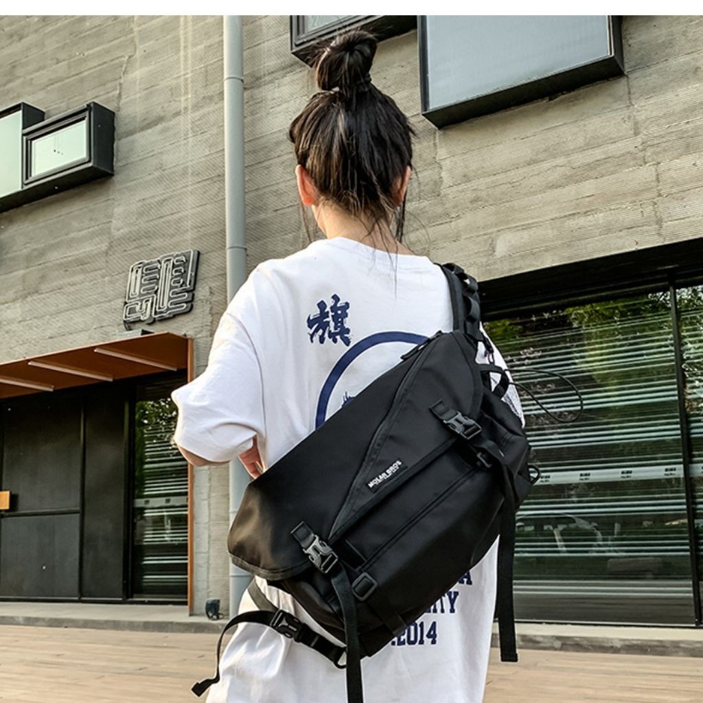 Túi Đeo Chéo Nam Nữ Thời Trang Hàn Quốc Học Sinh Sinh Viên Đi Học Đi Chơi - Túi Bags CHỐNG NƯỚC