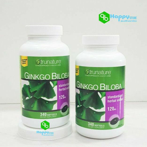 💊💊 Mẫu Mới VIÊN UỐNG BỔ NÃO Trunature Ginkgo Biloba, 340 viên ,Mỹ 💊💊
