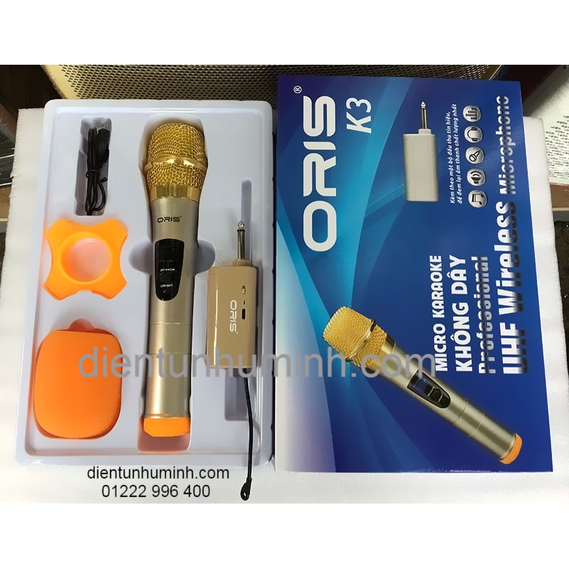 Micro không dây UHF Wireless ORIS K3