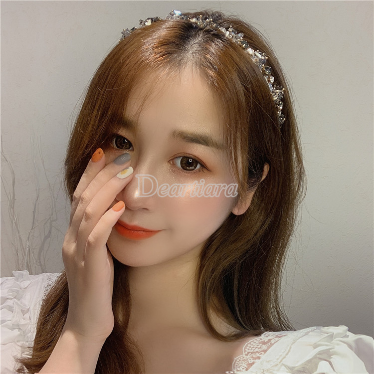 Cute Korean Style Beaded Headbands For Women