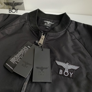 Áo khoác bomber in logo thời trang cho nam nữ