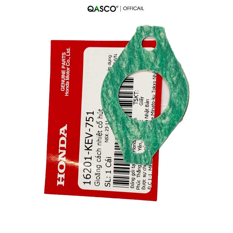 Gioăng cách nhiệt cổ hút HONDA Dream 100 / Wave anpha đời đầu / ALPHA +