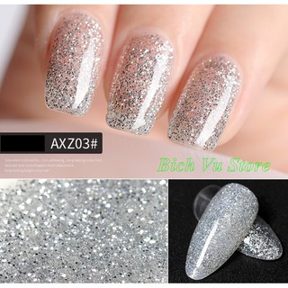 Sơn Gel AS mã AXZ kim tuyến| vỏ chai đỏ