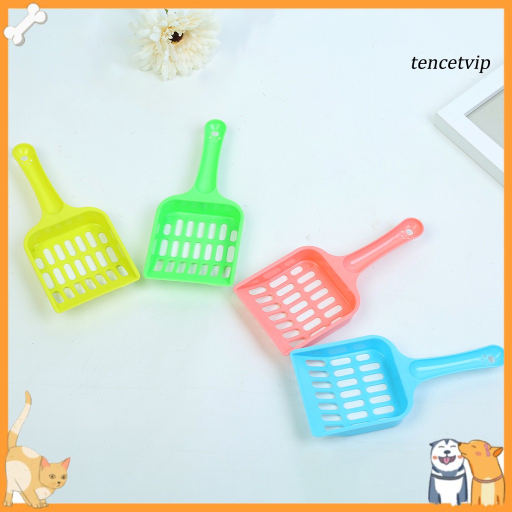 Xẻng Xúc Thức Ăn Di Động Bằng Nhựa Tiện Dụng Cho Thú Cưng